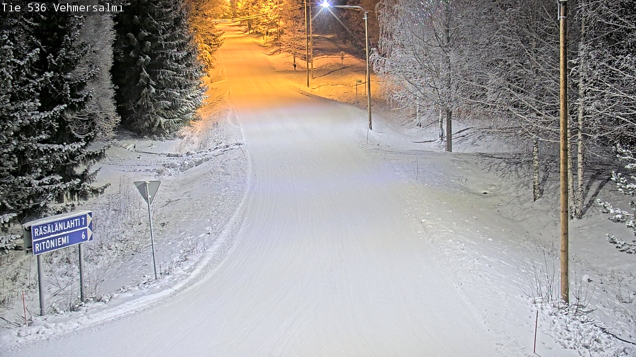 Kelikamerat Kuva Tie 536 Kuopio, Vehmersalmi, Kuopio, Pohjois-Savo