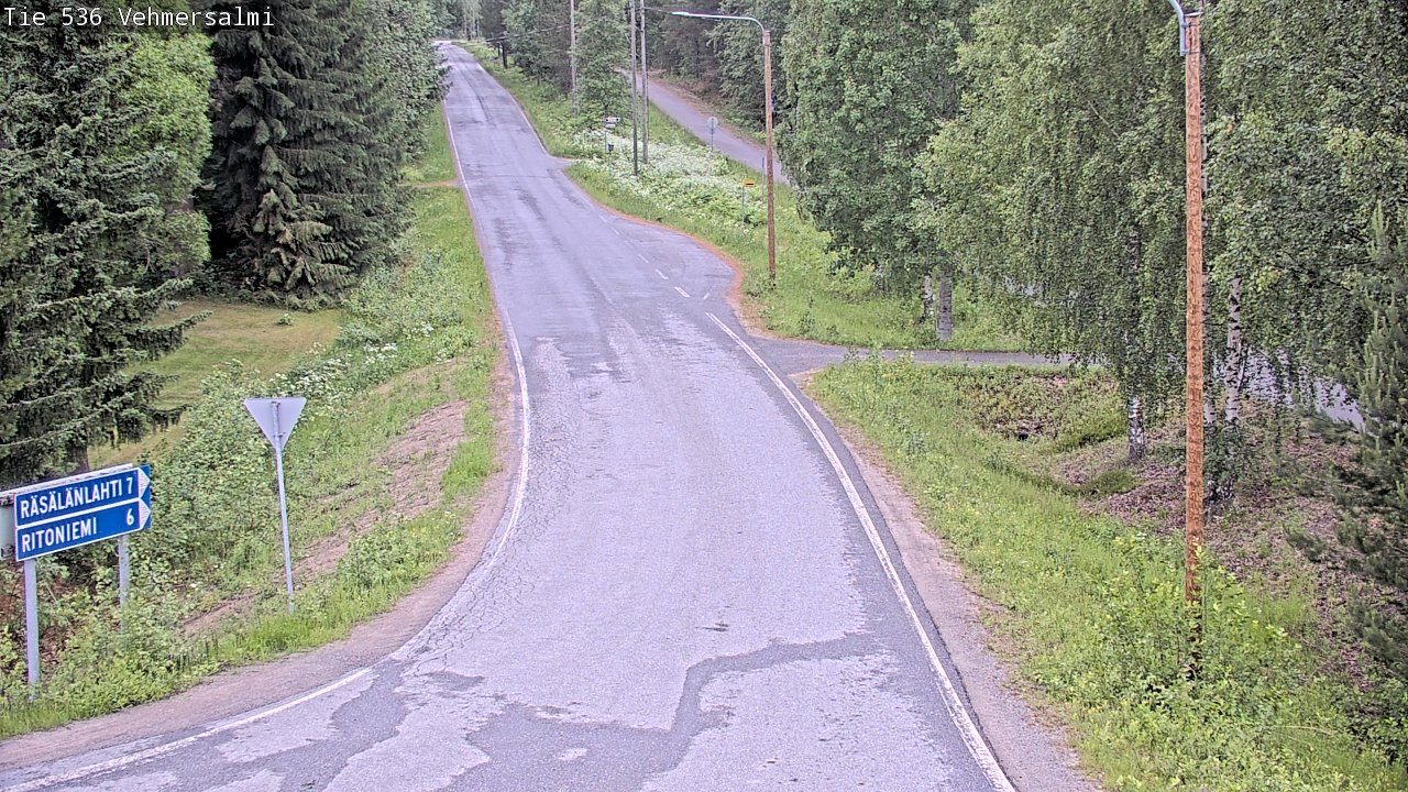 Kelikamerat Kuva Tie 536 Kuopio, Vehmersalmi, Kuopio, Pohjois-Savo