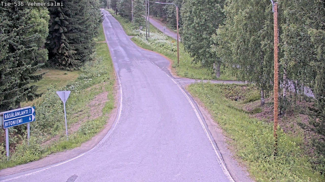 Kelikamerat Kuva Tie 536 Kuopio, Vehmersalmi, Kuopio, Pohjois-Savo