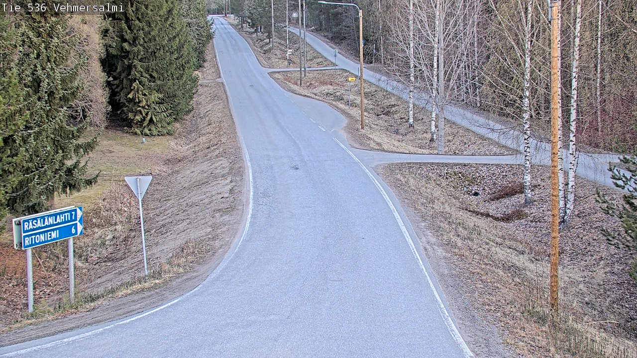 Kelikamerat Kuva Tie 536 Kuopio, Vehmersalmi, Kuopio, Pohjois-Savo