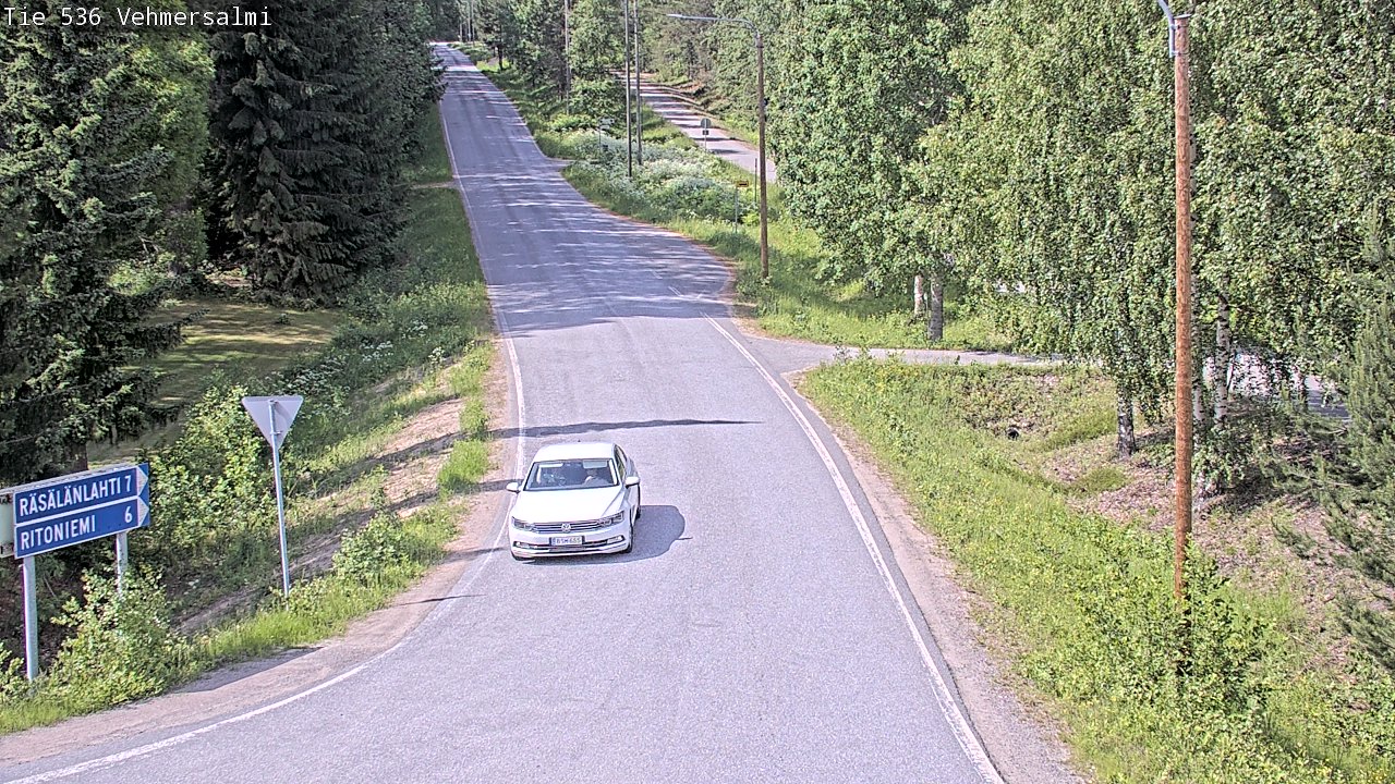 Kelikamerat Kuva Tie 536 Kuopio, Vehmersalmi, Kuopio, Pohjois-Savo