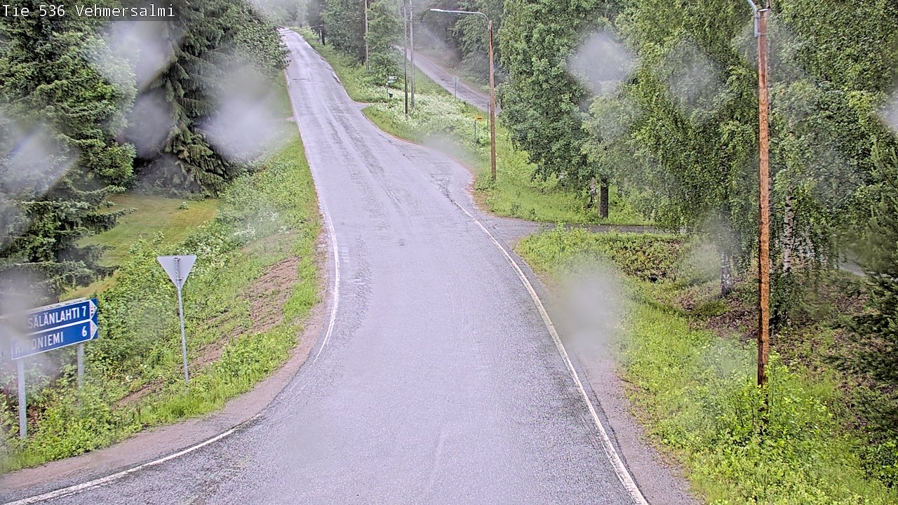 Kelikamerat Kuva Tie 536 Kuopio, Vehmersalmi, Kuopio, Pohjois-Savo