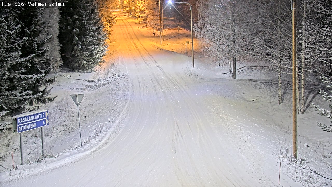 Kelikamerat Kuva Tie 536 Kuopio, Vehmersalmi, Kuopio, Pohjois-Savo