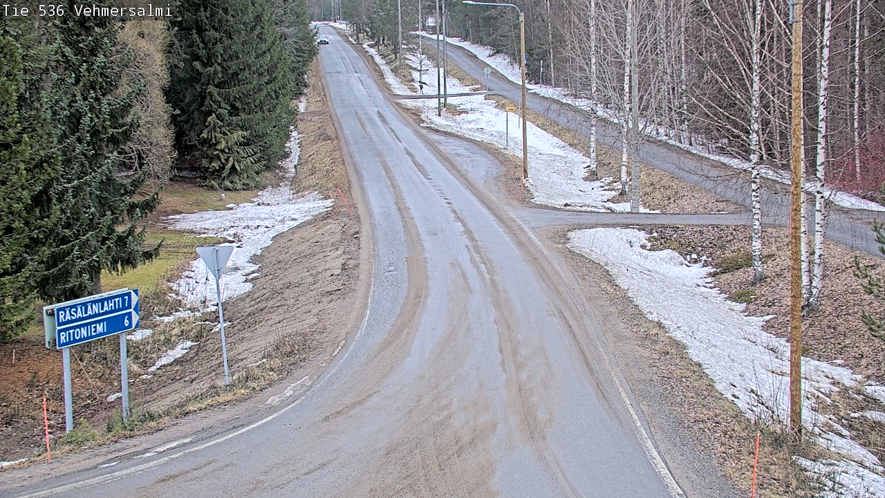 Kelikamerat Kuva Tie 536 Kuopio, Vehmersalmi, Kuopio, Pohjois-Savo