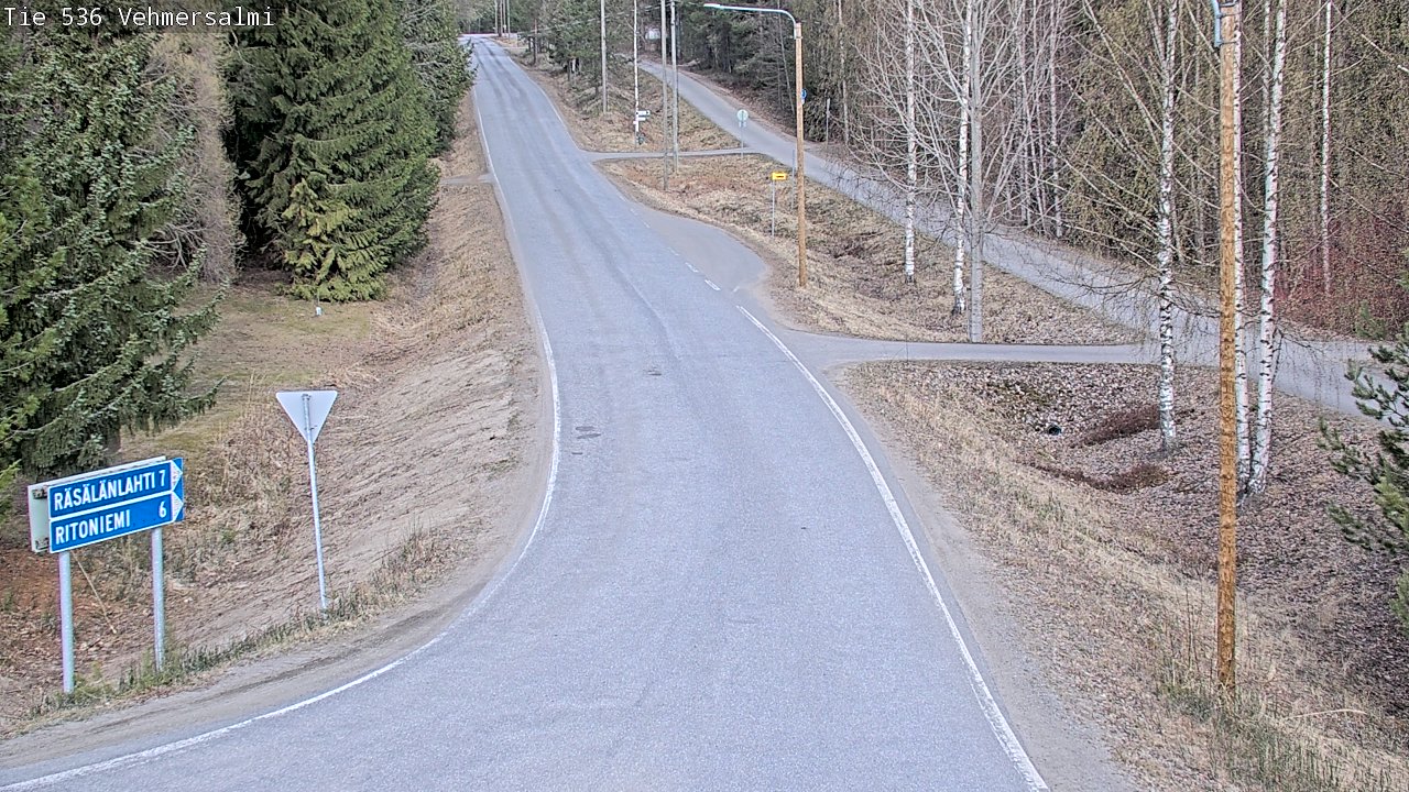 Kelikamerat Kuva Tie 536 Kuopio, Vehmersalmi, Kuopio, Pohjois-Savo
