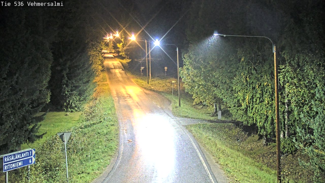 Weather Camera Image Road 536 Kuopio, Vehmersalmi, Kuopio, Pohjois-Savo