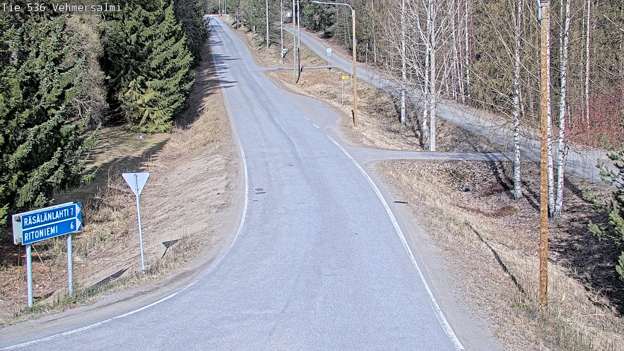 Kelikamerat Kuva Tie 536 Kuopio, Vehmersalmi, Kuopio, Pohjois-Savo