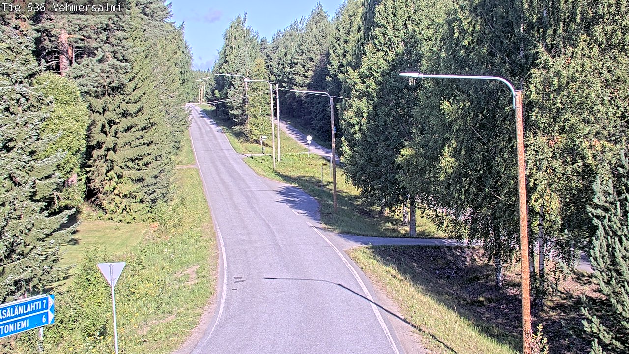Kelikamerat Kuva Tie 536 Kuopio, Vehmersalmi, Kuopio, Pohjois-Savo