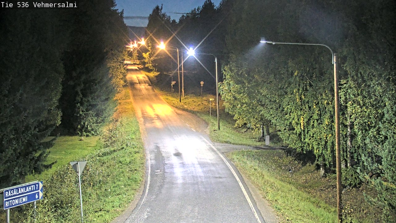 Weather Camera Image Road 536 Kuopio, Vehmersalmi, Kuopio, Pohjois-Savo