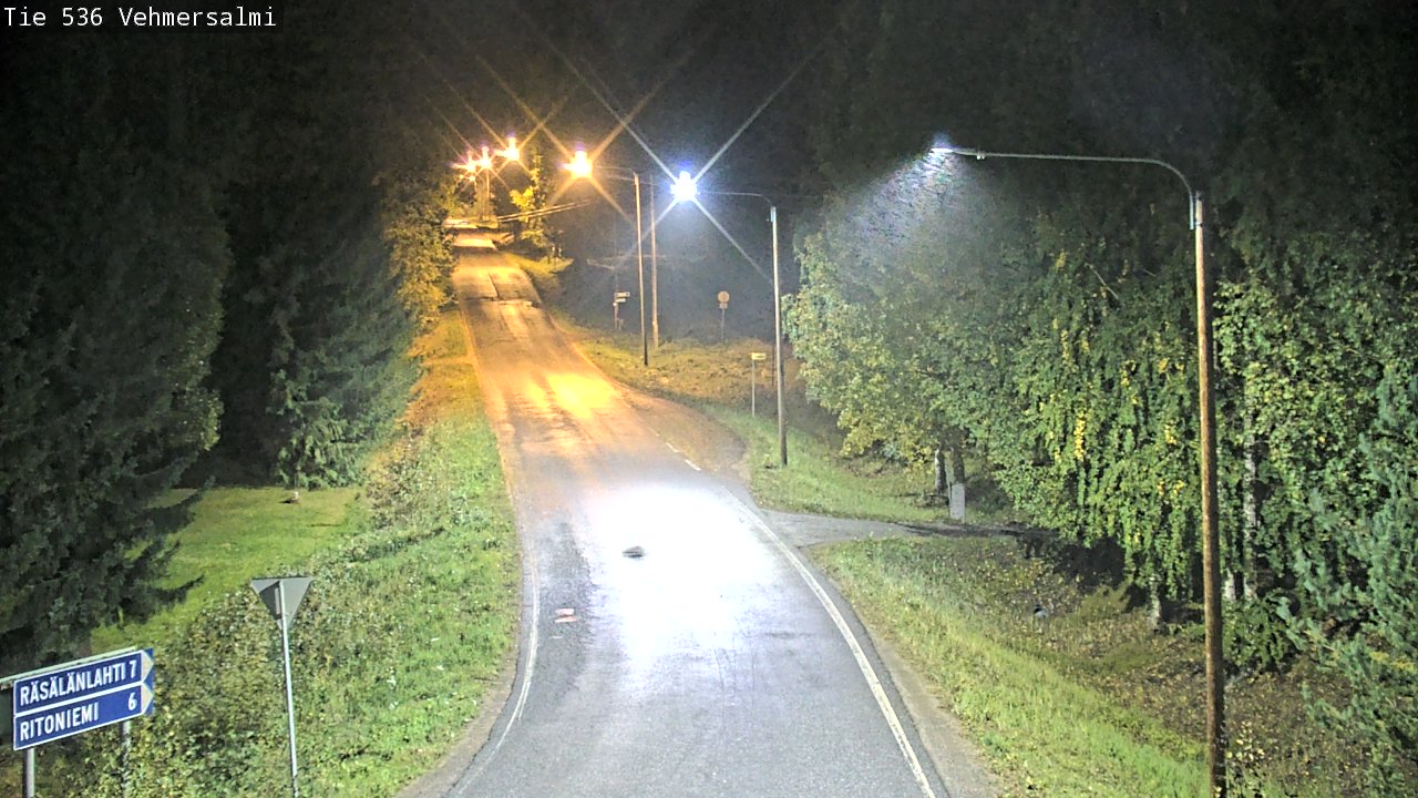 Weather Camera Image Road 536 Kuopio, Vehmersalmi, Kuopio, Pohjois-Savo