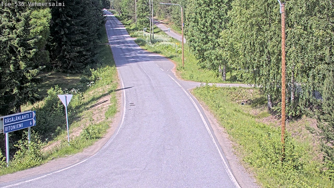 Kelikamerat Kuva Tie 536 Kuopio, Vehmersalmi, Kuopio, Pohjois-Savo