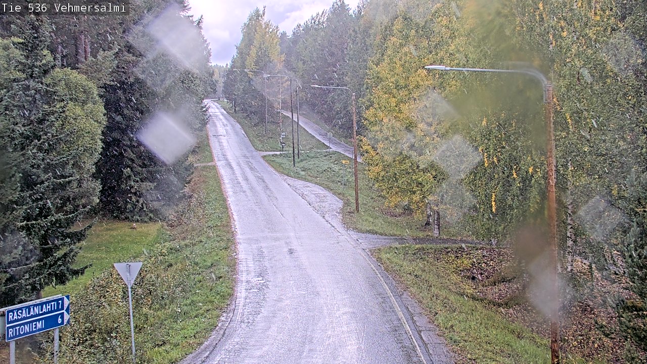Weather Camera Image Road 536 Kuopio, Vehmersalmi, Kuopio, Pohjois-Savo
