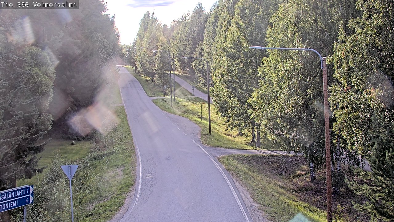 Kelikamerat Kuva Tie 536 Kuopio, Vehmersalmi, Kuopio, Pohjois-Savo