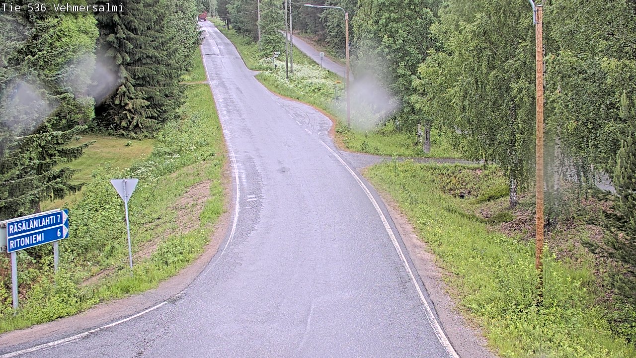 Kelikamerat Kuva Tie 536 Kuopio, Vehmersalmi, Kuopio, Pohjois-Savo