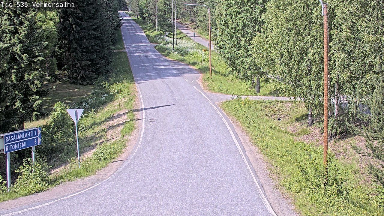 Kelikamerat Kuva Tie 536 Kuopio, Vehmersalmi, Kuopio, Pohjois-Savo
