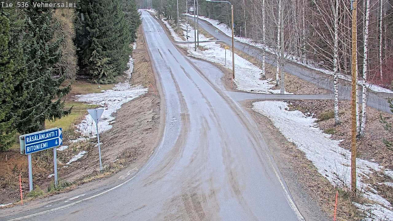 Kelikamerat Kuva Tie 536 Kuopio, Vehmersalmi, Kuopio, Pohjois-Savo