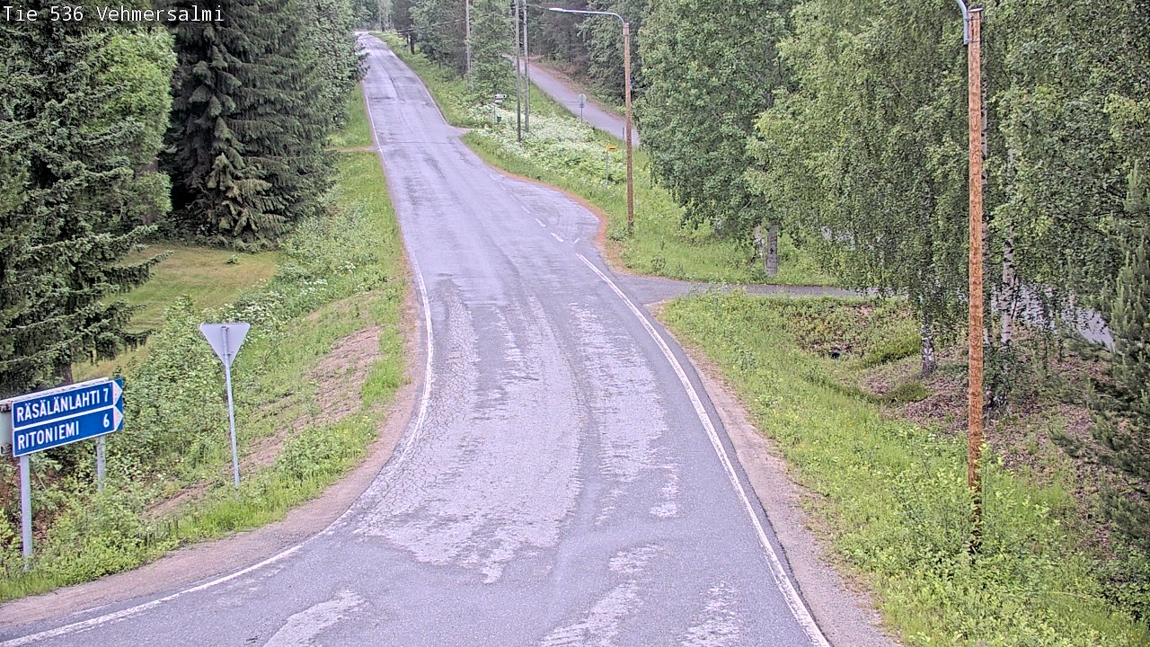 Kelikamerat Kuva Tie 536 Kuopio, Vehmersalmi, Kuopio, Pohjois-Savo