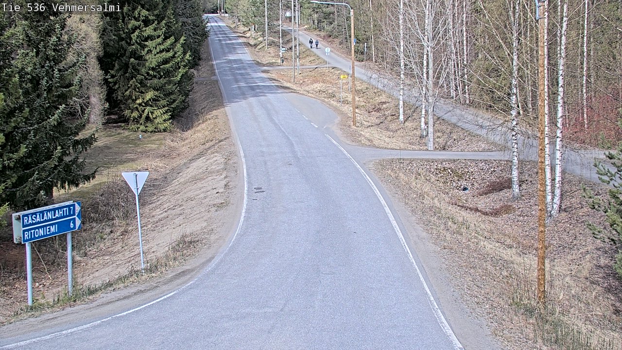 Kelikamerat Kuva Tie 536 Kuopio, Vehmersalmi, Kuopio, Pohjois-Savo