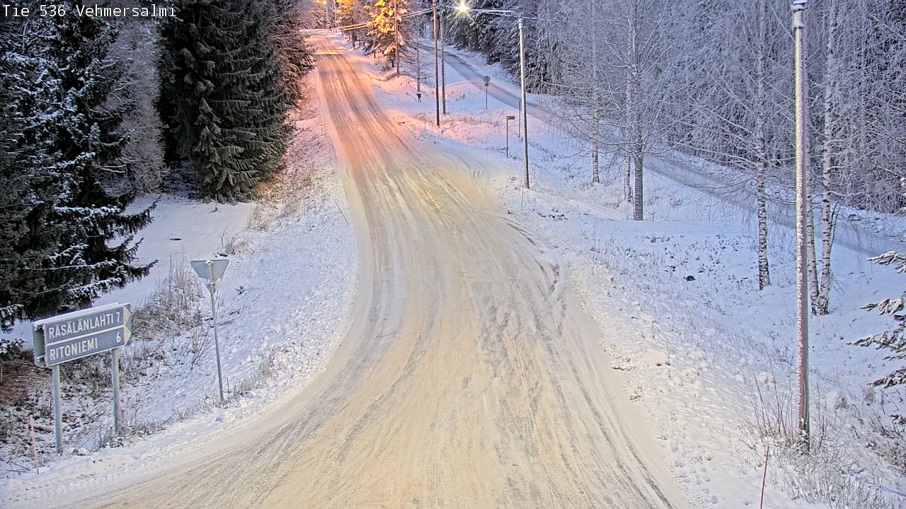 Kelikamerat Kuva Tie 536 Kuopio, Vehmersalmi, Kuopio, Pohjois-Savo