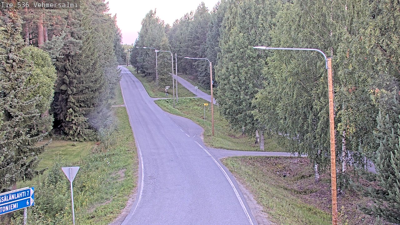 Kelikamerat Kuva Tie 536 Kuopio, Vehmersalmi, Kuopio, Pohjois-Savo