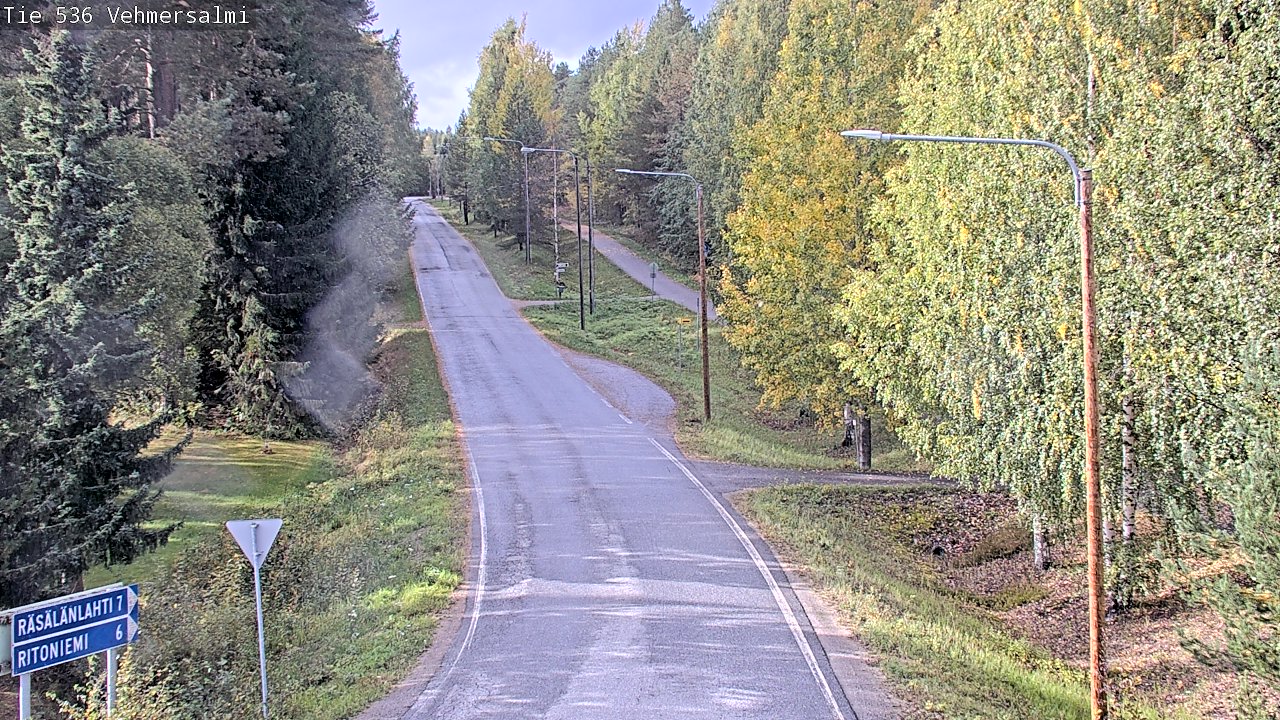 Weather Camera Image Road 536 Kuopio, Vehmersalmi, Kuopio, Pohjois-Savo