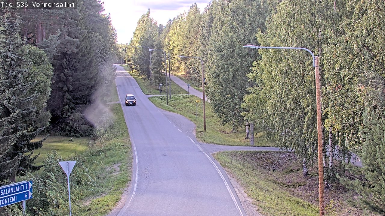 Kelikamerat Kuva Tie 536 Kuopio, Vehmersalmi, Kuopio, Pohjois-Savo