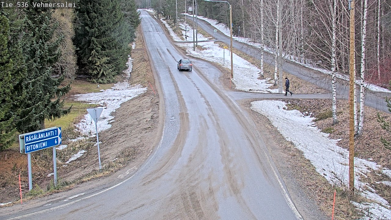 Kelikamerat Kuva Tie 536 Kuopio, Vehmersalmi, Kuopio, Pohjois-Savo