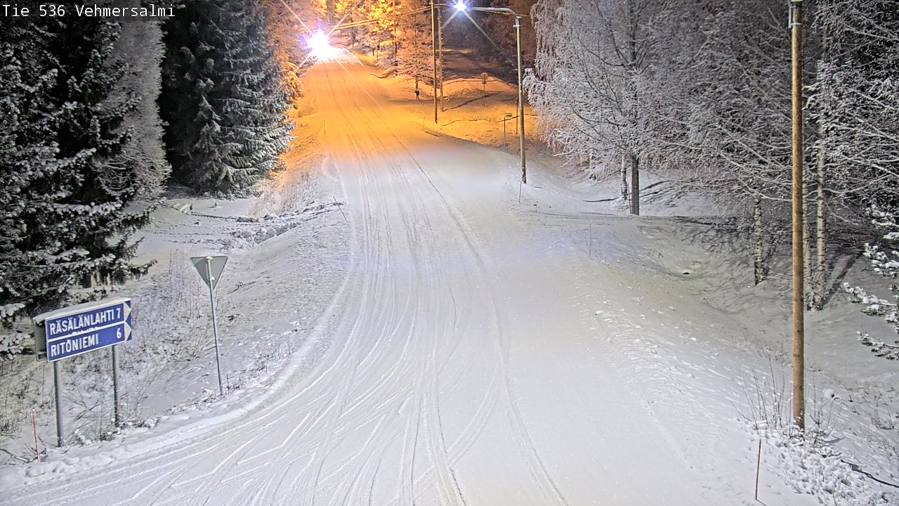 Kelikamerat Kuva Tie 536 Kuopio, Vehmersalmi, Kuopio, Pohjois-Savo