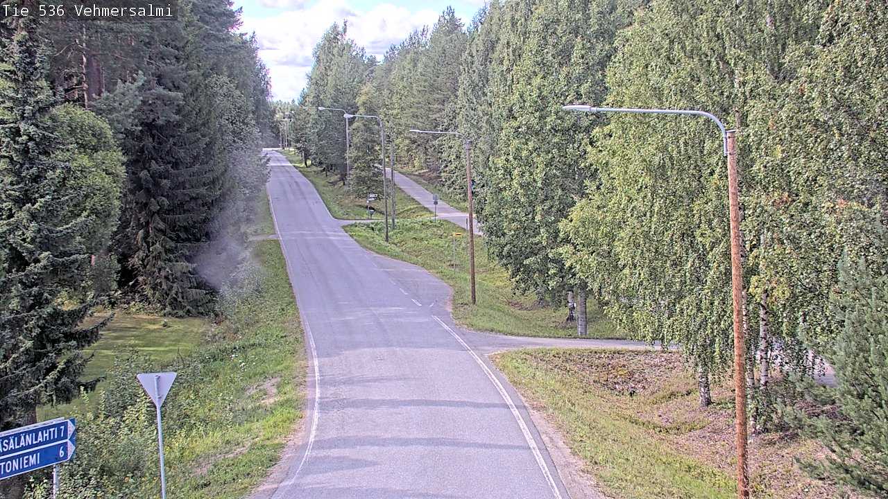 Kelikamerat Kuva Tie 536 Kuopio, Vehmersalmi, Kuopio, Pohjois-Savo