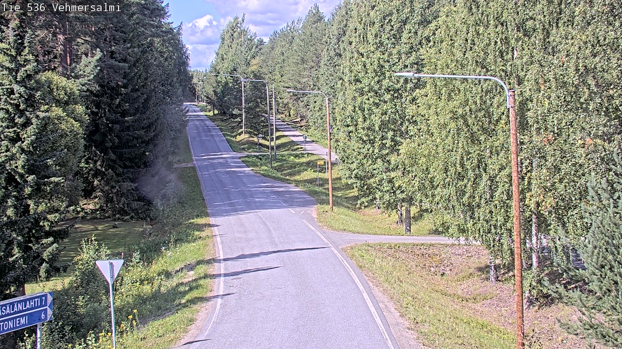 Kelikamerat Kuva Tie 536 Kuopio, Vehmersalmi, Kuopio, Pohjois-Savo
