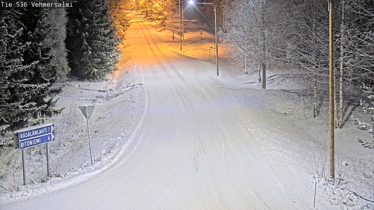 Kelikamerat Kuva Tie 536 Kuopio, Vehmersalmi, Kuopio, Pohjois-Savo