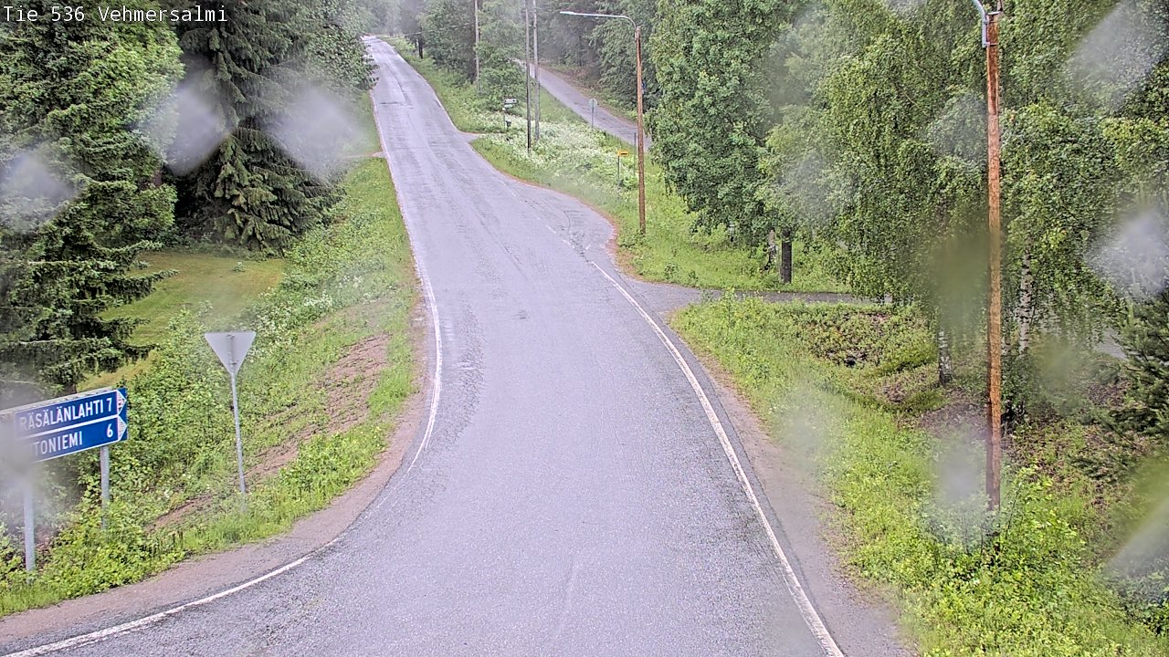 Kelikamerat Kuva Tie 536 Kuopio, Vehmersalmi, Kuopio, Pohjois-Savo