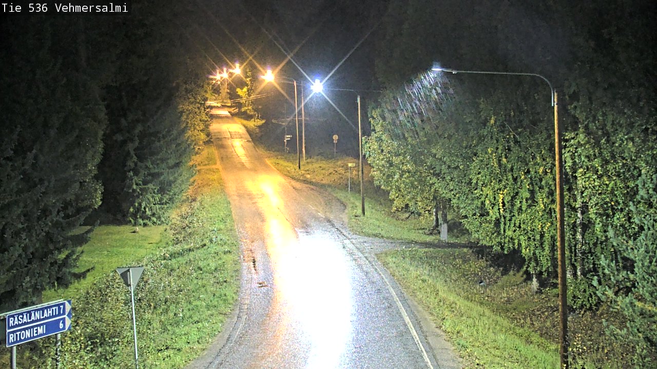 Weather Camera Image Road 536 Kuopio, Vehmersalmi, Kuopio, Pohjois-Savo