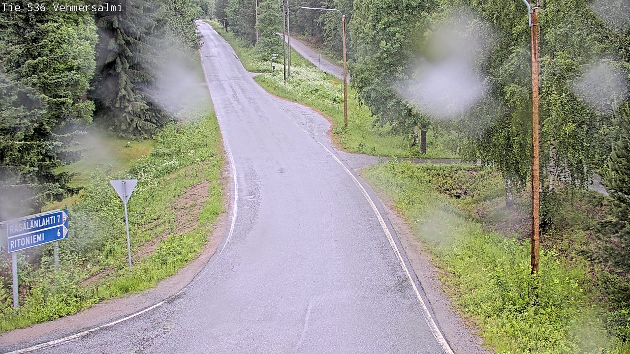 Kelikamerat Kuva Tie 536 Kuopio, Vehmersalmi, Kuopio, Pohjois-Savo