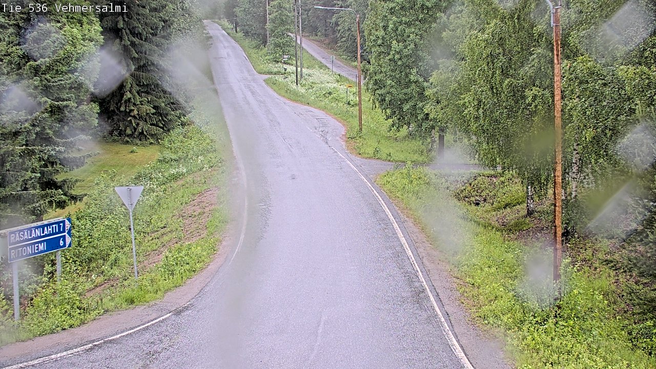 Kelikamerat Kuva Tie 536 Kuopio, Vehmersalmi, Kuopio, Pohjois-Savo