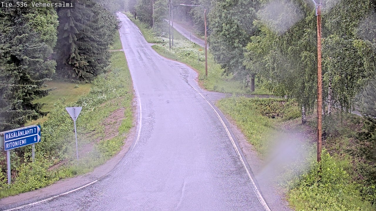 Kelikamerat Kuva Tie 536 Kuopio, Vehmersalmi, Kuopio, Pohjois-Savo