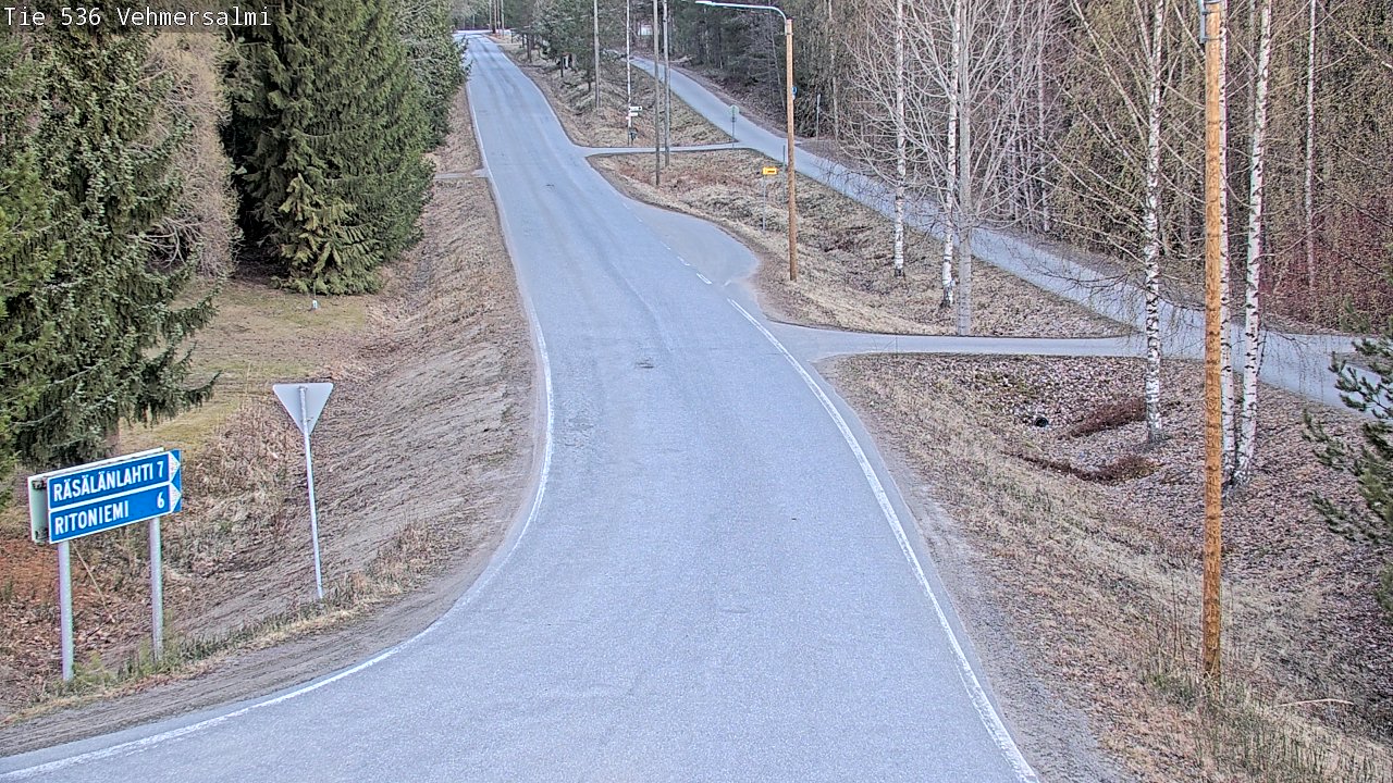 Kelikamerat Kuva Tie 536 Kuopio, Vehmersalmi, Kuopio, Pohjois-Savo