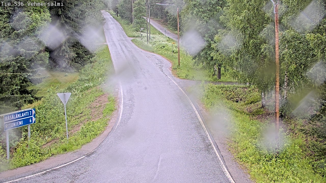 Kelikamerat Kuva Tie 536 Kuopio, Vehmersalmi, Kuopio, Pohjois-Savo
