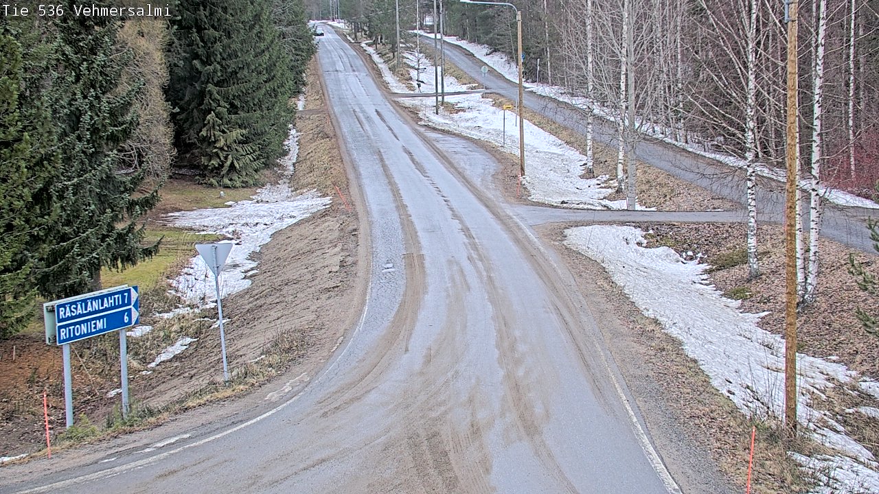 Kelikamerat Kuva Tie 536 Kuopio, Vehmersalmi, Kuopio, Pohjois-Savo