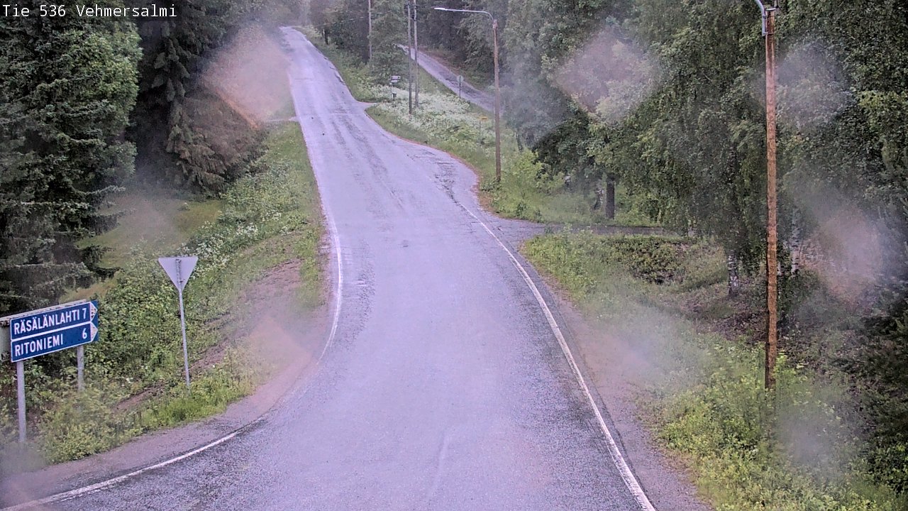 Kelikamerat Kuva Tie 536 Kuopio, Vehmersalmi, Kuopio, Pohjois-Savo