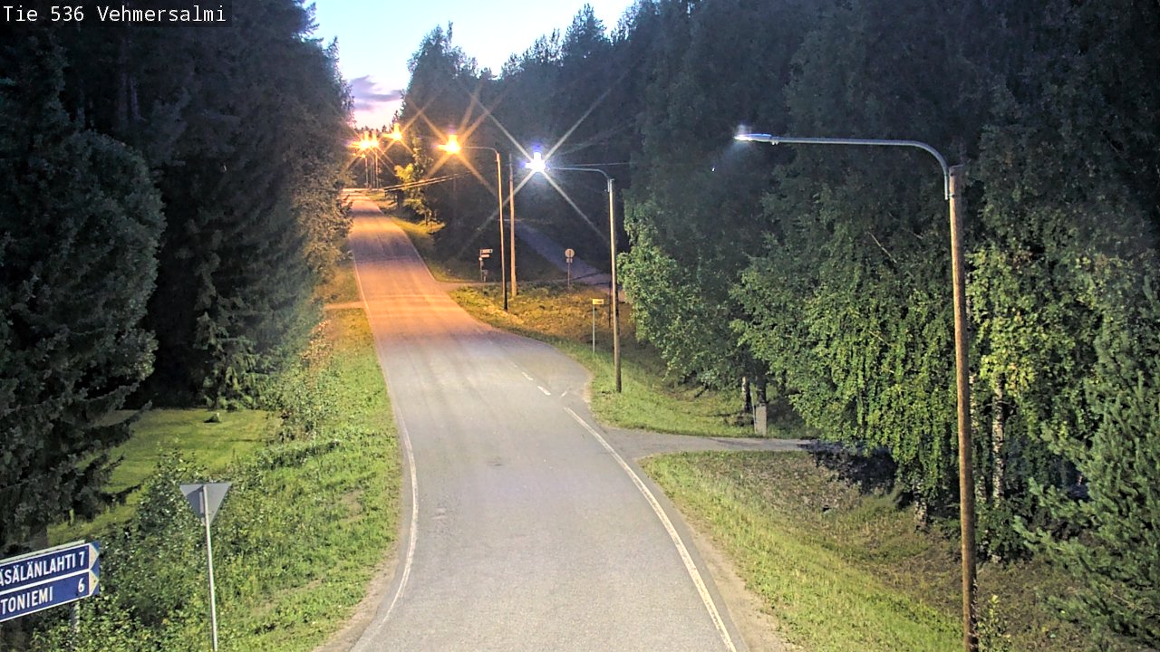 Kelikamerat Kuva Tie 536 Kuopio, Vehmersalmi, Kuopio, Pohjois-Savo