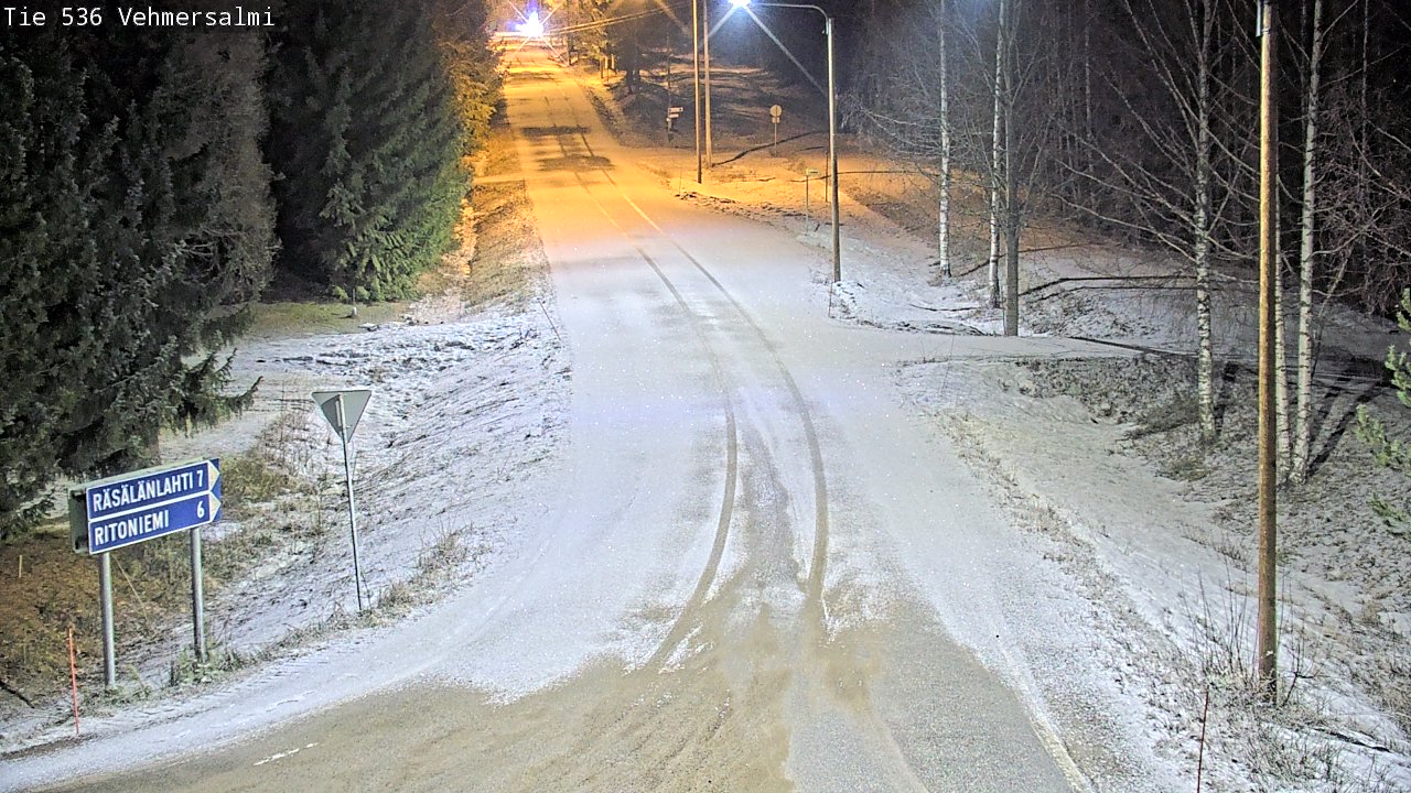 Kelikamerat Kuva Tie 536 Kuopio, Vehmersalmi, Kuopio, Pohjois-Savo