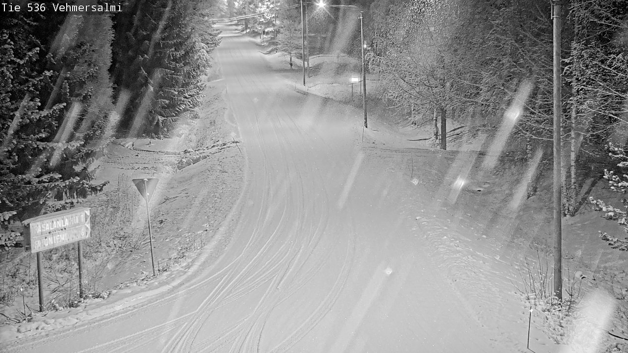 Kelikamerat Kuva Tie 536 Kuopio, Vehmersalmi, Kuopio, Pohjois-Savo