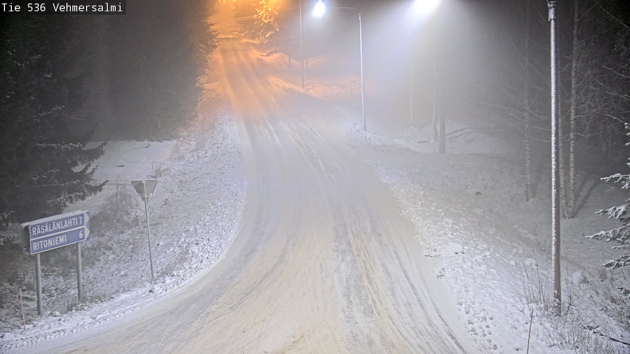 Kelikamerat Kuva Tie 536 Kuopio, Vehmersalmi, Kuopio, Pohjois-Savo