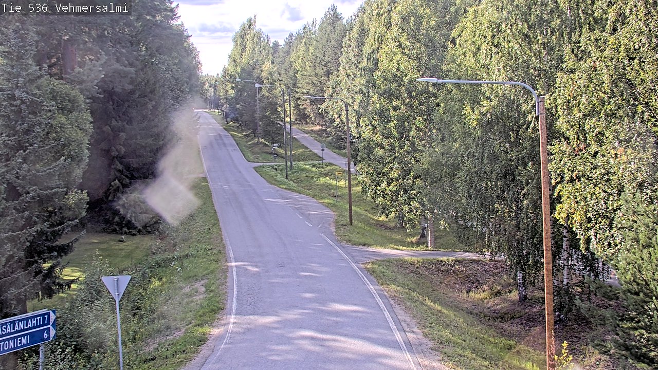 Kelikamerat Kuva Tie 536 Kuopio, Vehmersalmi, Kuopio, Pohjois-Savo