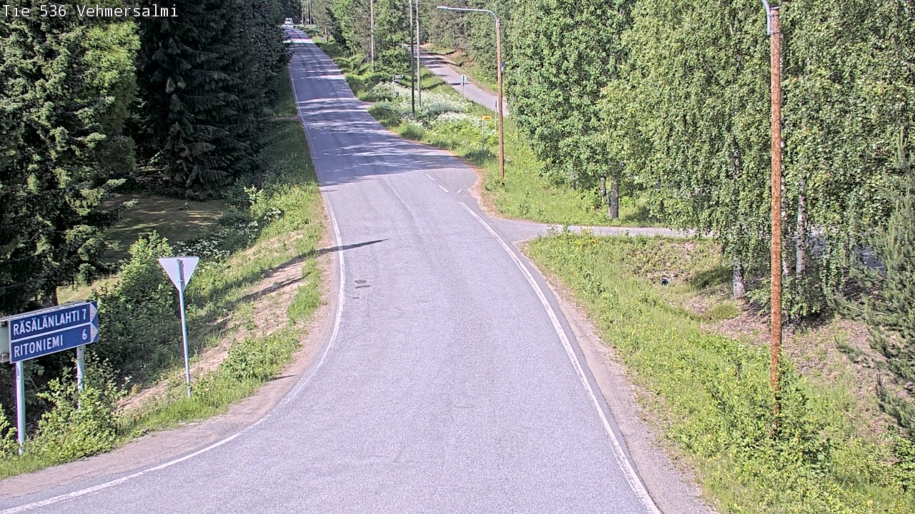 Kelikamerat Kuva Tie 536 Kuopio, Vehmersalmi, Kuopio, Pohjois-Savo