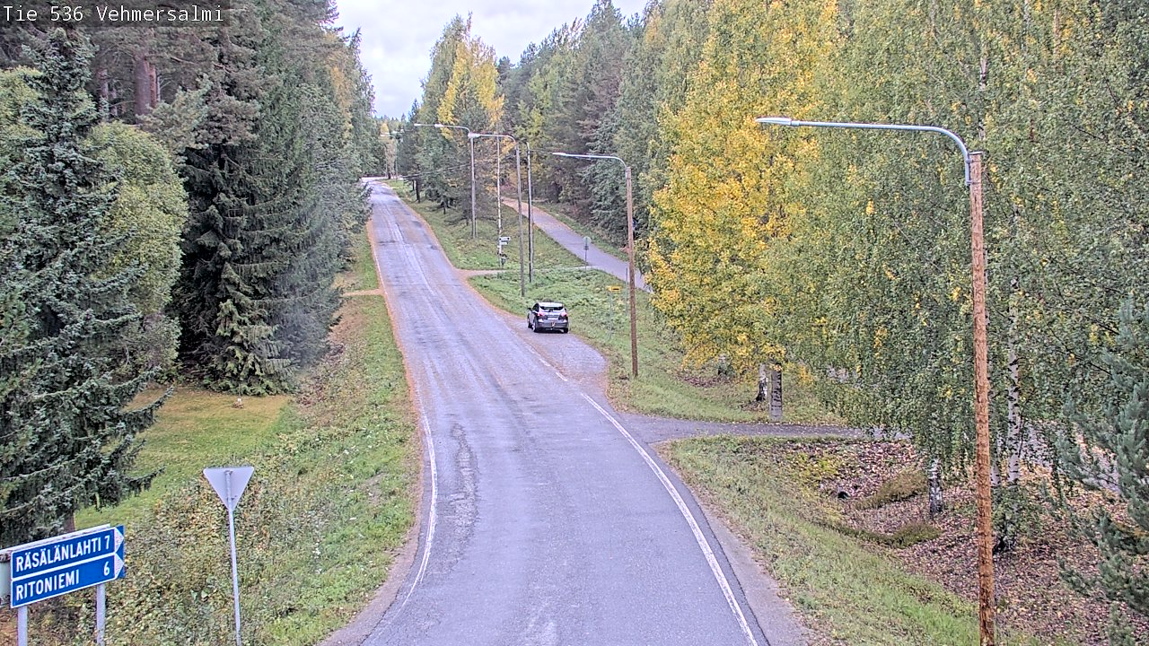 Kelikamerat Kuva Tie 536 Kuopio, Vehmersalmi, Kuopio, Pohjois-Savo