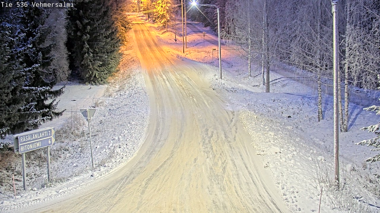 Kelikamerat Kuva Tie 536 Kuopio, Vehmersalmi, Kuopio, Pohjois-Savo