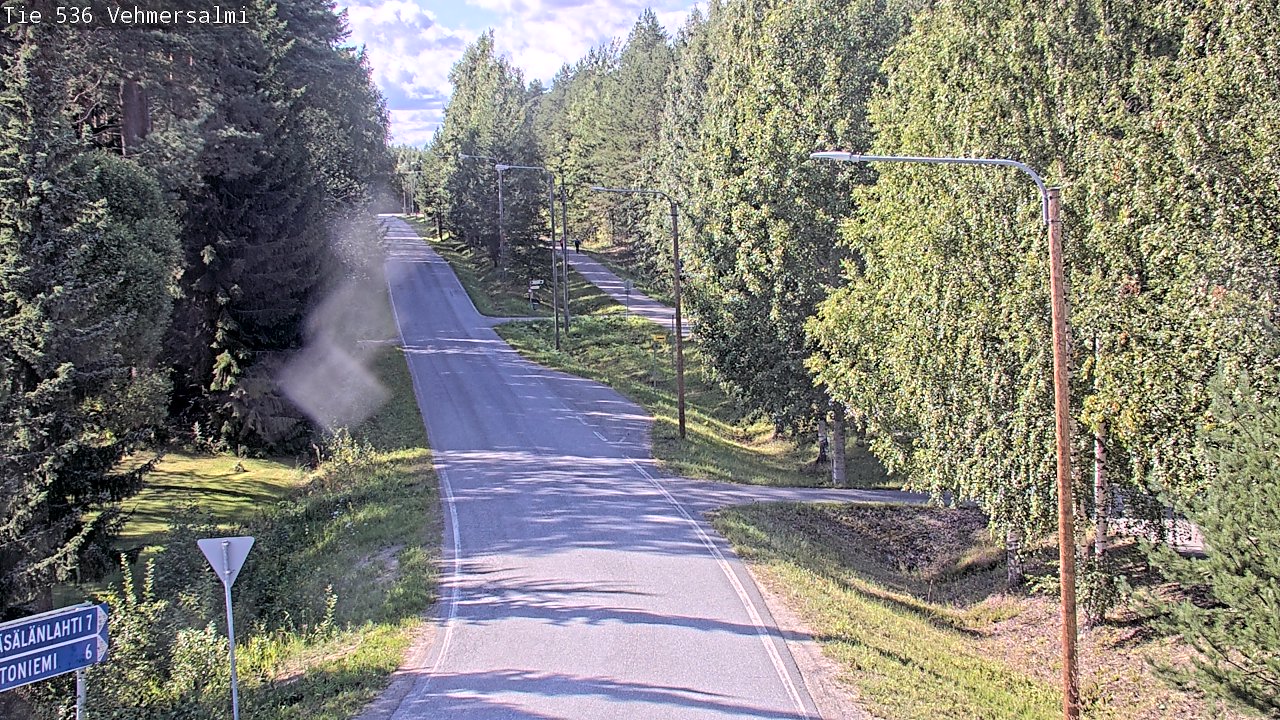 Kelikamerat Kuva Tie 536 Kuopio, Vehmersalmi, Kuopio, Pohjois-Savo