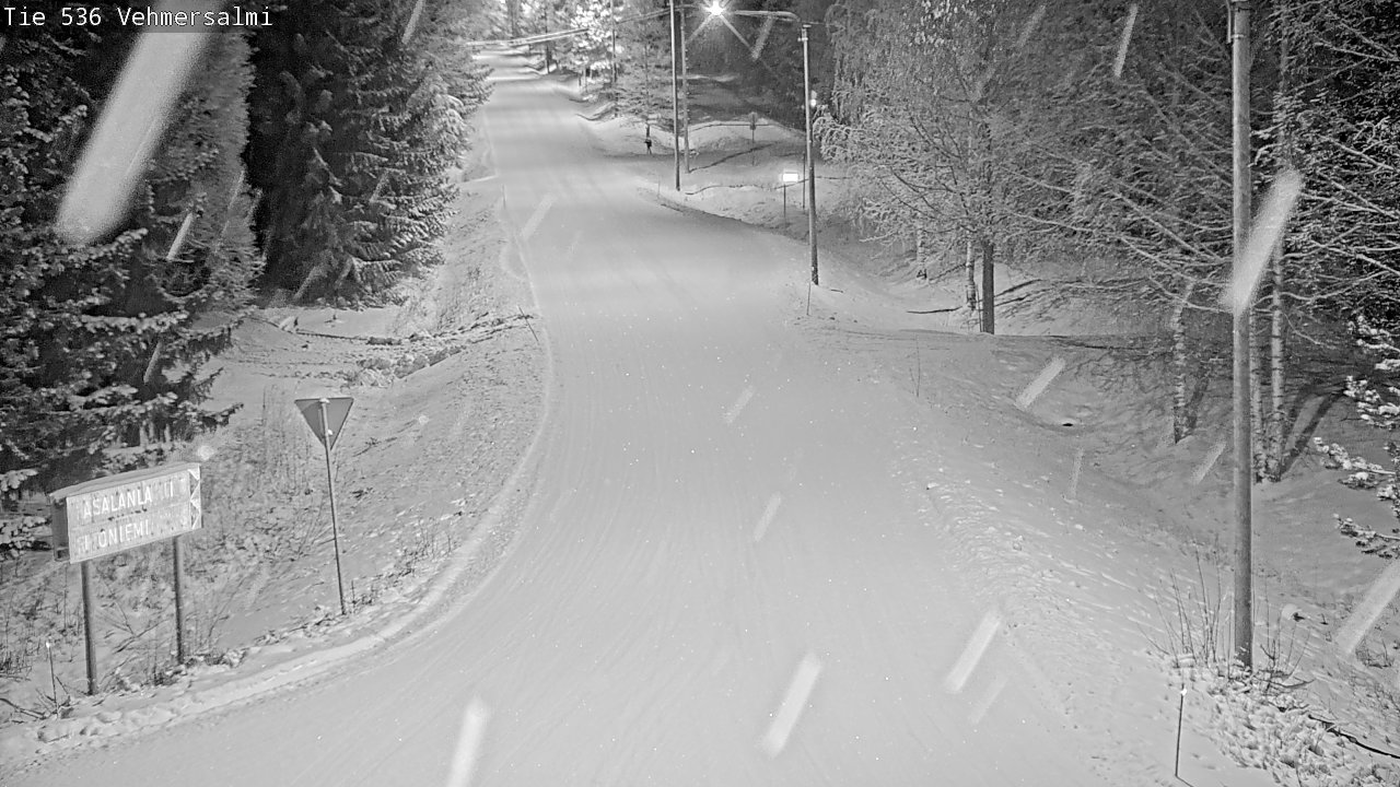 Kelikamerat Kuva Tie 536 Kuopio, Vehmersalmi, Kuopio, Pohjois-Savo